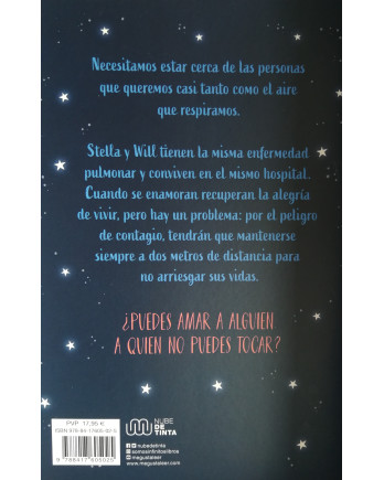 A dos metros de ti - Amor, distancia y esperanza | La estantería