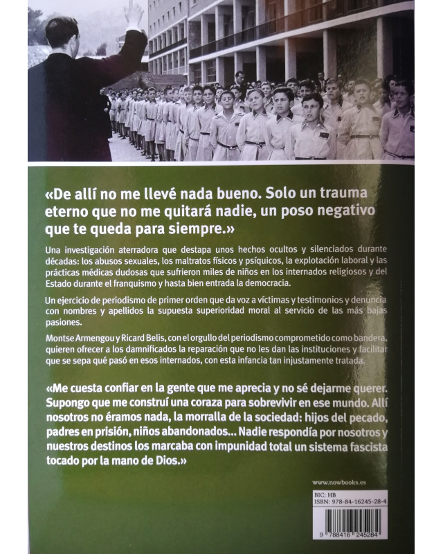 Los internados del miedo - Abusos en internados durante el franquismo | La estantería