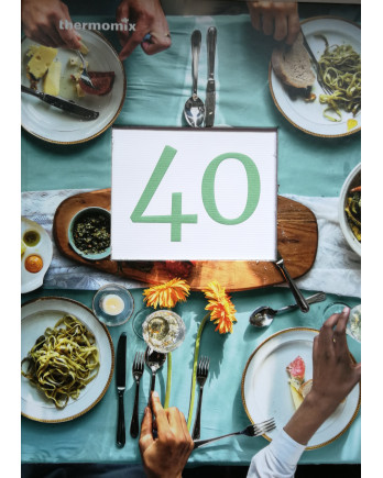 40 años innovando en recetas - Libro oficial Thermomix®