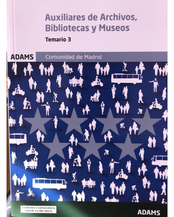 Temario Específico 1 Auxiliares Archivos, Bibliotecas y Museos – Madrid