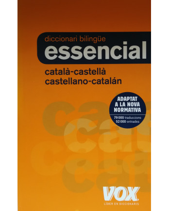 Diccionario Bilingüe Castellano - Catalán | Vocabulario esencial actualizado