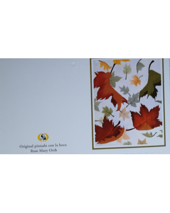 Etiquetas con estampado de hojas | Diseño natural y elegante